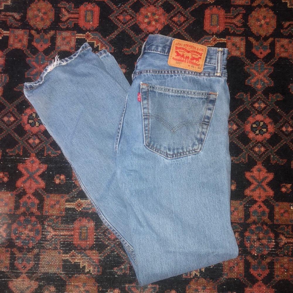 Vintage Levi 505 Blue Jeans